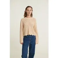 Basic Apparel Basic Apparel Dania LS Pullover aus Bio-Baumwolle, Natur (birch), – Produktbild 1 von 1