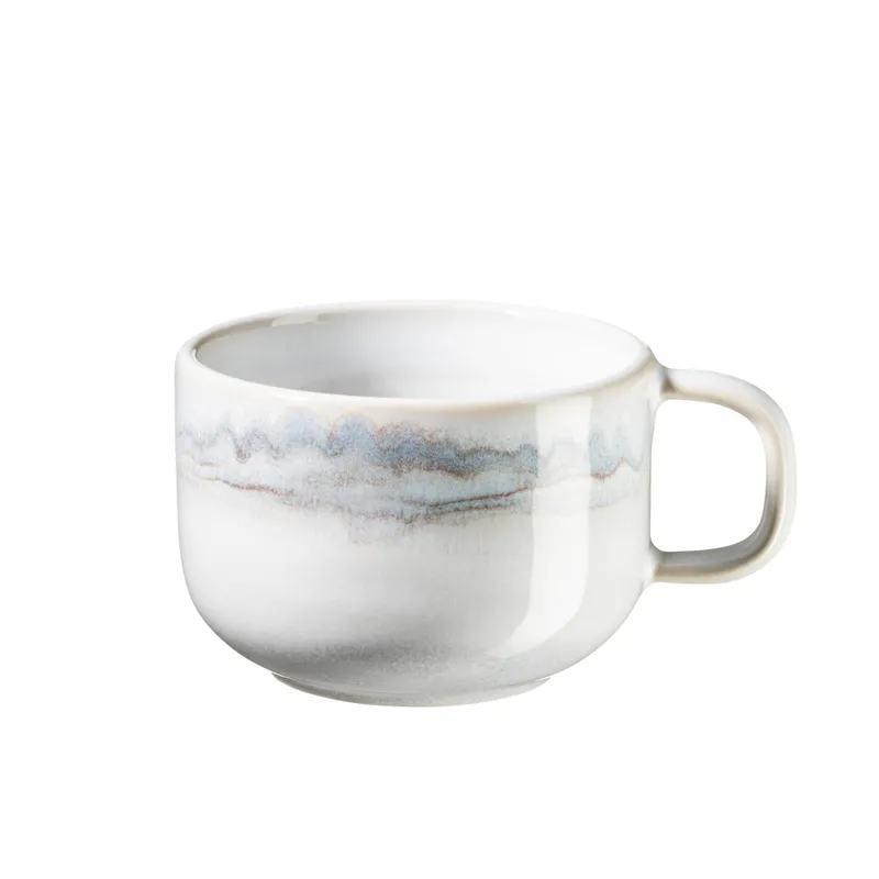 Gipfelstück Gipfelstück Tiefer See Kaffeeobertassen-Set, Steinzeug, Blaugrau, – Produktbild 4 von 4