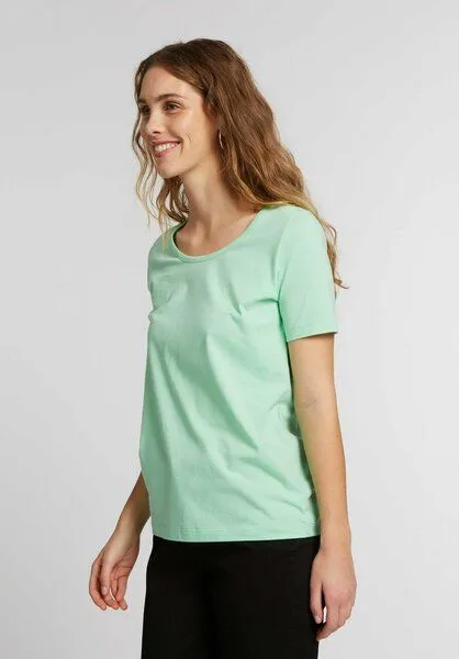 THOKKTHOKK ThokkThokk Damen T-Shirt Bio Fair, Neo mint, – Produktbild 3 von 4
