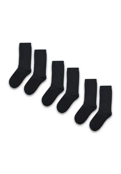 ORGANICATION ORGANICATION SUCCOT | Unisex Socken aus Bio-Baumwoll-Mix im 3er-Pack, Black, – Produktbild 2 von 2