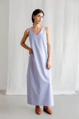 Jyoti - Fair Works Jyoti - Fair Works Bio-Baumwoll Midikleid Arohi – Produktbild 1 von 1