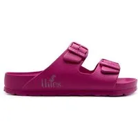 thies Vegane Ecofoam Sandale von thies ® aus recyceltem EVA, Orchid pink (fuchsia), – Produktbild 1 von 1