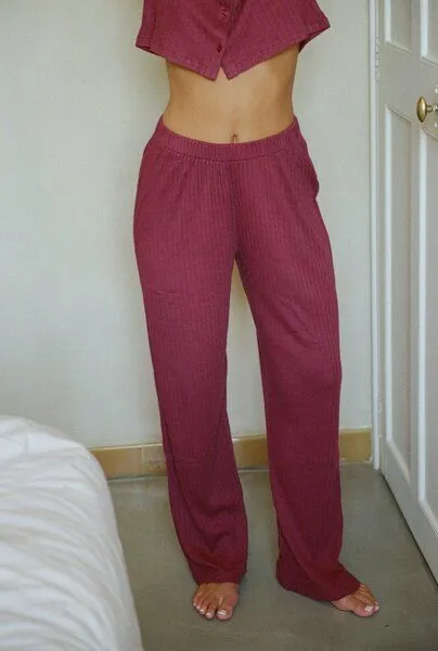 Nénés Nénés Hose Maud – Pflaume, Pflaume, – Produktbild 1 von 4
