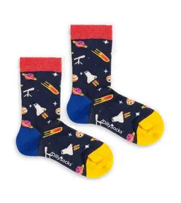 DillySocks DillySocks Kindersocken Lil Galactic Adventure aus Biobaumwoll-Mix – Produktbild 1 von 1