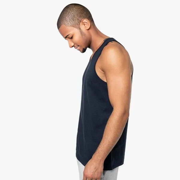 YTWOO YTWOO Slim Fit Herren Tanktop, Navy, – Produktbild 3 von 4
