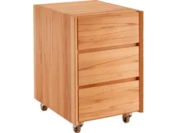 Rollcontainer 'buxing 3.0' B 40 cm x T 50 cm x H 59,8 cm, Kernbuche – Produktbild 1 von 1