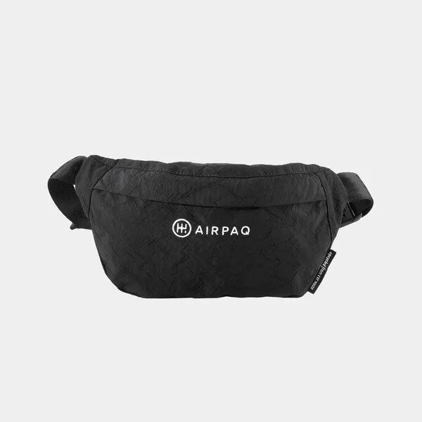 Airpaq Airpaq Bauchtasche aus Autoschrott, Schwarz, – Produktbild 2 von 4