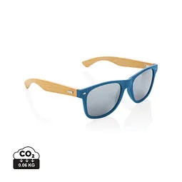 XD Collection XD Collection Sonnenbrille aus Bambus und RCS recyceltem Kunststoff – Produktbild 1 von 1