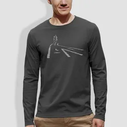 little kiwi little kiwi Herren Longsleeve, "Kreuzung" – Produktbild 1 von 1