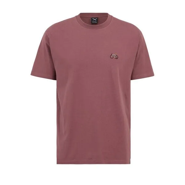 Iriedaily Iriedaily Peaceride Emb Tee, Plum (rot), – Produktbild 1 von 3