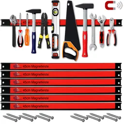 Casaria® Casaria monzana Magnetleiste 6er-Set 45cm inkl. Montagematerial – Produktbild 1 von 1
