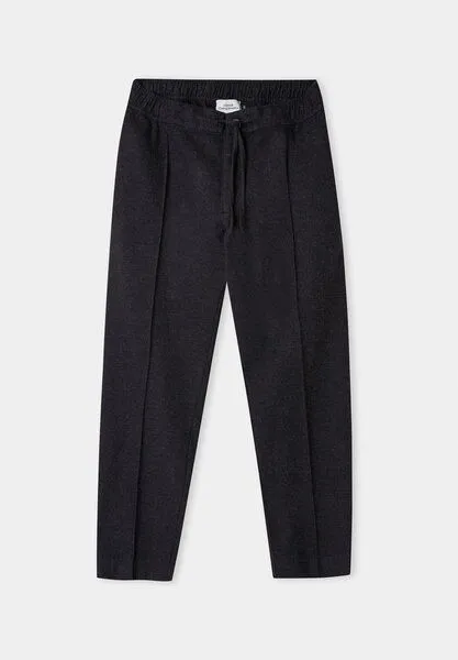 About Companions About Companions Hose Magnus Eco Flannel, Melange black (schwarz), – Produktbild 1 von 2