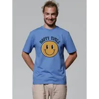 watapparel watapparel T-Shirt Unisex Happy times smiley emoji – Produktbild 1 von 1