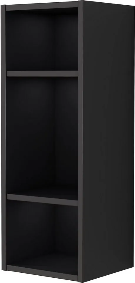 OTTO home Regal Moid, modernes Wandregal, Breite 26 cm, Höhe 69,5 cm, Schwarz, – Produktbild 2 von 5