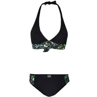 Frija Omina Frija Omina Recycling Bikini Blomma, Schwarz, – Produktbild 2 von 3