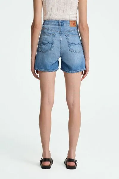 Kings Of Indigo Kings Of Indigo Jeans-Shorts LIORA Hopcete Electric Mid – Produktbild 4 von 4