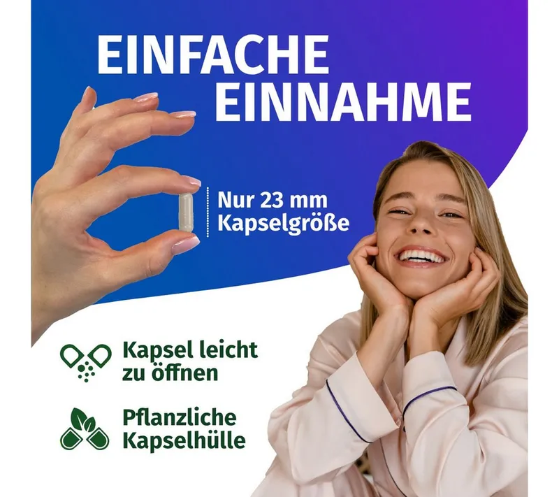 Green Naturals Green Naturals L-Tryptophan 700 mg Hochdosis Kapseln vegan – Produktbild 6 von 6