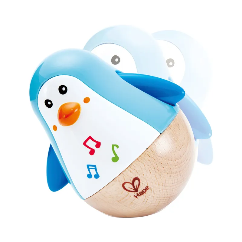 Hape Hape Stehauf-Pinguin, Mehrfarbig, – Produktbild 1 von 3