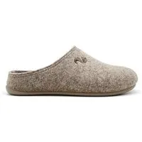 thies Veganer Slipper "thies ® PET", fair, mit Wechselfussbett, Beige, – Produktbild 1 von 1
