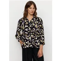 recolution Recolution Damen vegan Bluse Cypress Blurry Schwarz – Produktbild 1 von 1