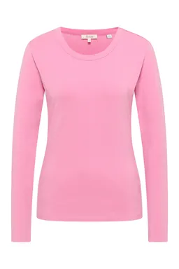 Tranquillo Jerseyshirt Tildaa aus Bio-Baumwolle - rose / L – Produktbild 1 von 1
