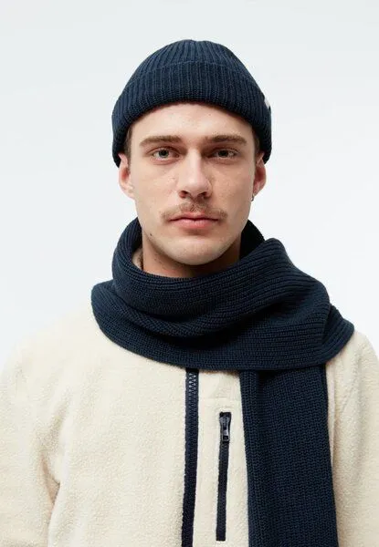 Givn Berlin Givn Berlin Beanie GBCHRISTOF aus Bio-Baumwolle, Midnight blue, – Produktbild 1 von 3