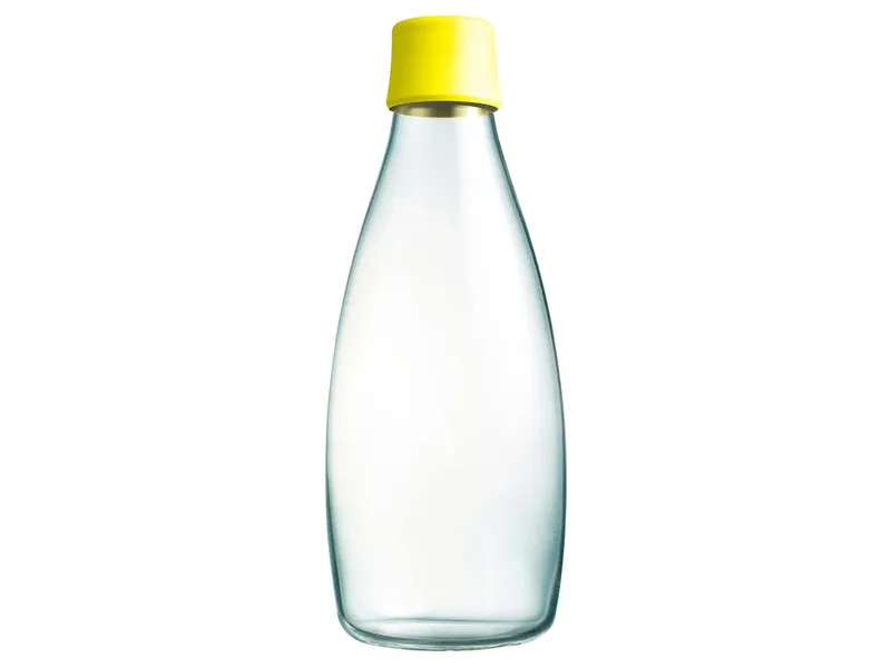 retap retap Trinkflasche 0,8 l aus Glas yellow – Produktbild 1 von 1
