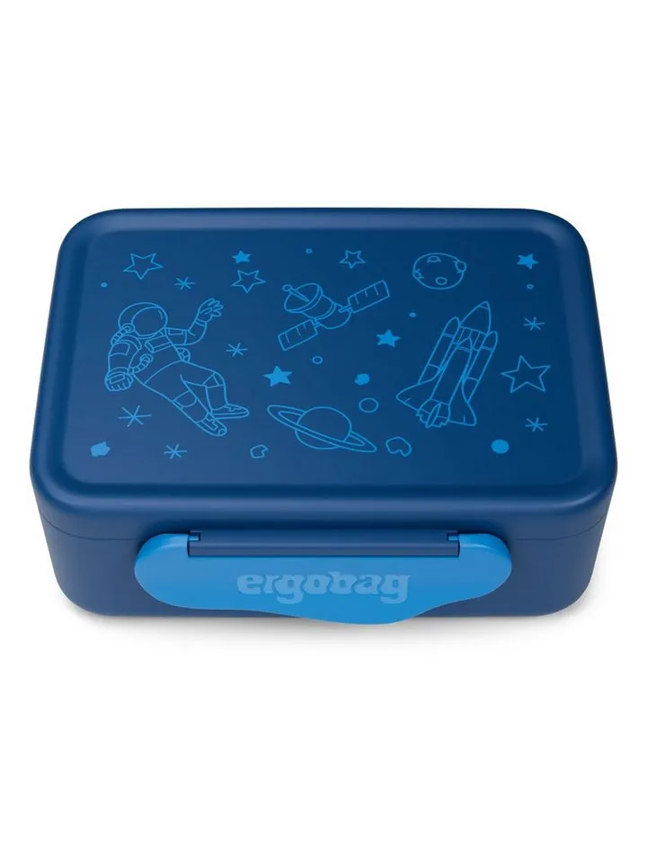 Ergobag Ergobag Lunchbox Brotdose, Kunststoff, (Brotdose, 1-tlg., 1x Brotdose), spülmaschinengeeignet bis 45 Grad, Handwäsche empfohlen, Blau, – Produktbild 5 von 8