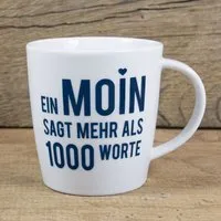 Bow Hummingbird Bow & Hummingbird Großer Porzellanbecher Moin – Produktbild 1 von 1