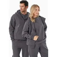 ORGANICATION ORGANICATION JENNA | Essentials Travel Unisex Full Zip-Hoodie aus Bio-Baumwolle und recyceltem Polyester, Shadow, – Produktbild 1 von 1
