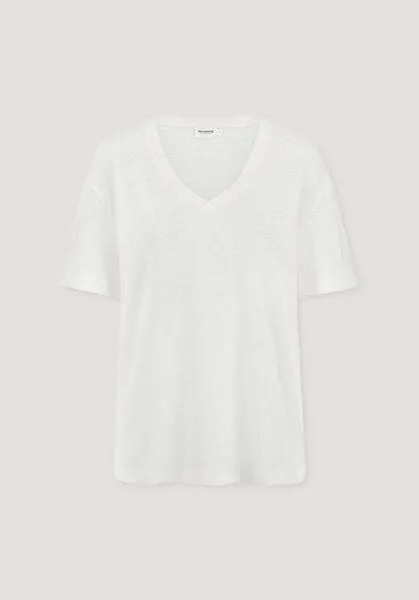 hessnatur hessnatur T-Shirt Oversize aus Leinen und Bio-Baumwolle, Naturweiss, – Produktbild 4 von 4