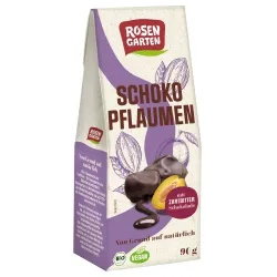 Rosengarten Pflaumen in Zartbitterschokolade – Produktbild 1 von 1