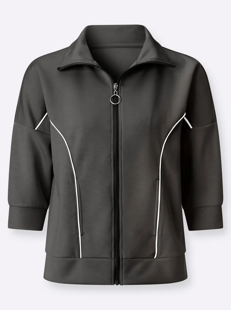 Witt Sweatjacke, Graphit, – Produktbild 2 von 2