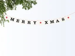 renna deluxe renna deluxe MERRY XMAS Girlande – Produktbild 1 von 1