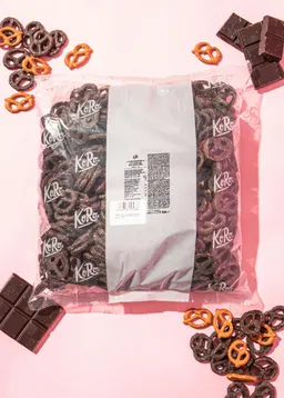KoRo Schokobrezeln in dunkler Schokolade | 1 kg – Produktbild 1 von 1