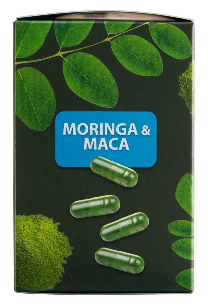 HOT „Pure Moringa + Maca Man Power“, Power-Kapseln für den (sex-)aktiven Mann – Produktbild 3 von 5