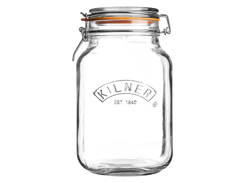 Kilner KILNER Vorratsglas "Quadratisch" mit Bügelverschluss 2 l – Produktbild 1 von 1
