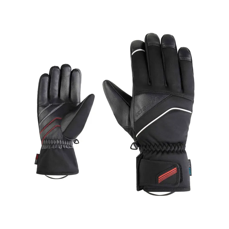 Ziener Skihandschuhe Ziener Gefion-z AS PR, Schwarz, – Produktbild 1 von 1