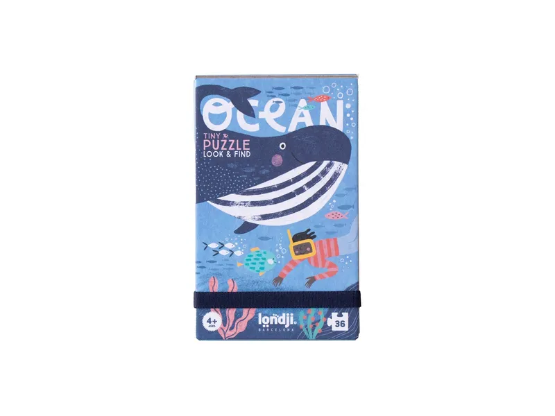 Londji Londji Ocean tiny Puzzle 36 Teile, 23,5 x 16,5 cm – Produktbild 1 von 2