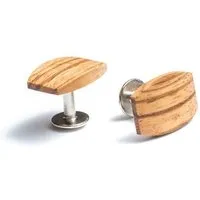 BeWooden BeWooden Manschettenknöpfe "Lini" aus Holz – Produktbild 1 von 1