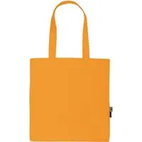 Neutral Neutral Bio-Baumwoll-Tragetasche mit langen Henkeln, okay orange – Produktbild 1 von 1