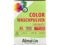 AlmaWin AlmaWin Color-Waschpulver "Lindenblüte" Karton, 2 kg – Produktbild 1 von 1