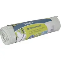 Secolan Secolan Mülleimerbeutel 35 Liter, 20 Stück, 25 µ, Weiß, – Produktbild 3 von 3