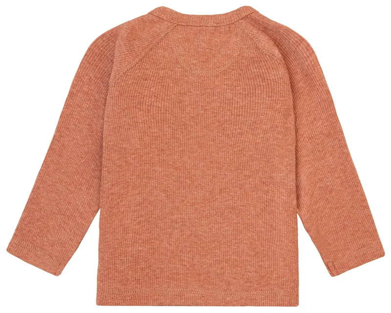 Noppies Newborn Langarmshirt Nanyuki, Orange, – Produktbild 2 von 3