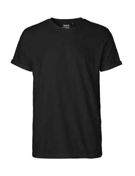 Neutral® - 3FREUNDE Neutral® - 3FREUNDE Männer T-Shirt Roll-Up, Schwarz, – Produktbild 1 von 4