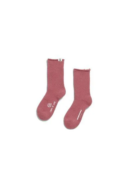 ARMEDANGELS ARMEDANGELS REC WOOL Unisex Socken aus Bio-Woll Mix (recycelt), Velvet ember, – Produktbild 2 von 2
