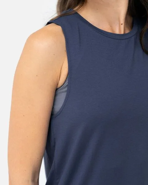 Lotuscrafts Lotuscrafts Naima Top, Midnight blue, – Produktbild 4 von 4