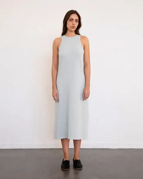 Rotholz Rotholz Strick Sommerkleid Bio Baumwolle - Grau – Produktbild 1 von 4