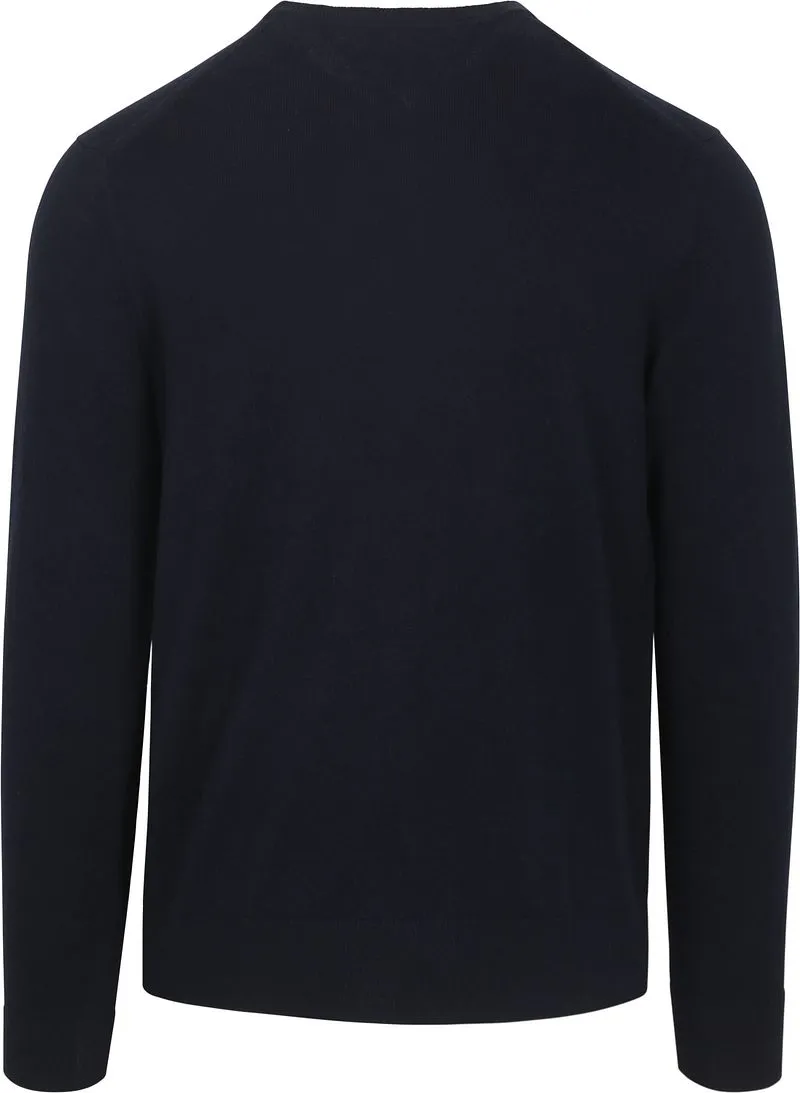 Tommy Hilfiger Tommy Hilfiger Pullover Cotton Kaschmir Dunkelblau - Größe S, Dunkelblau, – Produktbild 5 von 5