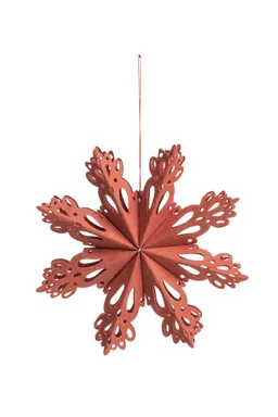 Tranquillo Papieranhänger RED STAR - rot – Produktbild 1 von 1